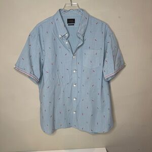Jachs New York Classic Fit‎ Chili Pepper shirt size 2XL
